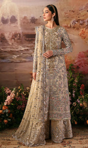 Pakistani Wedding Dress in Kameez Trouser Dupatta Style
