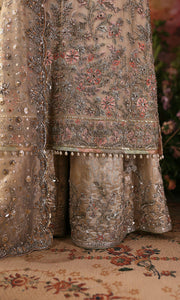 Pakistani Wedding Dress in Kameez Trouser Dupatta Style