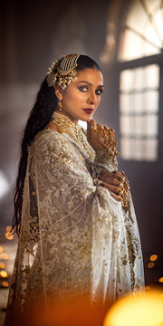 Pakistani Wedding Dress in Kameez and Gharara Style
