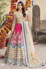 Pakistani Wedding Dress in Pishwas and Lehenga Style