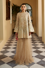 Pakistani Wedding Dress in Shirt and Sharara Style