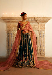 Pakistani Wedding Lehenga and Traditional Frock Dress