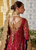 Elegant Classic Farshi Bridal Lehenga - Pakistani Bridal Dresses