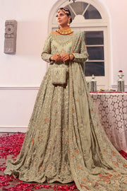 Pakistani Bridal Dress Net Lehenga Choli for Bridal Wear