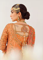 Pakistani Bridal Dress Sitara Kalidaar Open Bridal With Farshi Lehnga
