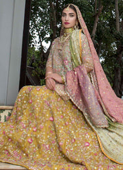Pakistani Bridal Dresses Kundan Work Shirt and Lehenga Dress