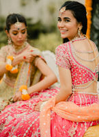 Pakistani Bridal Lehenga Choli Dupatta Dresses