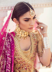 Pakistani Bridal Lehenga in Pink Colors Wears For Bridal