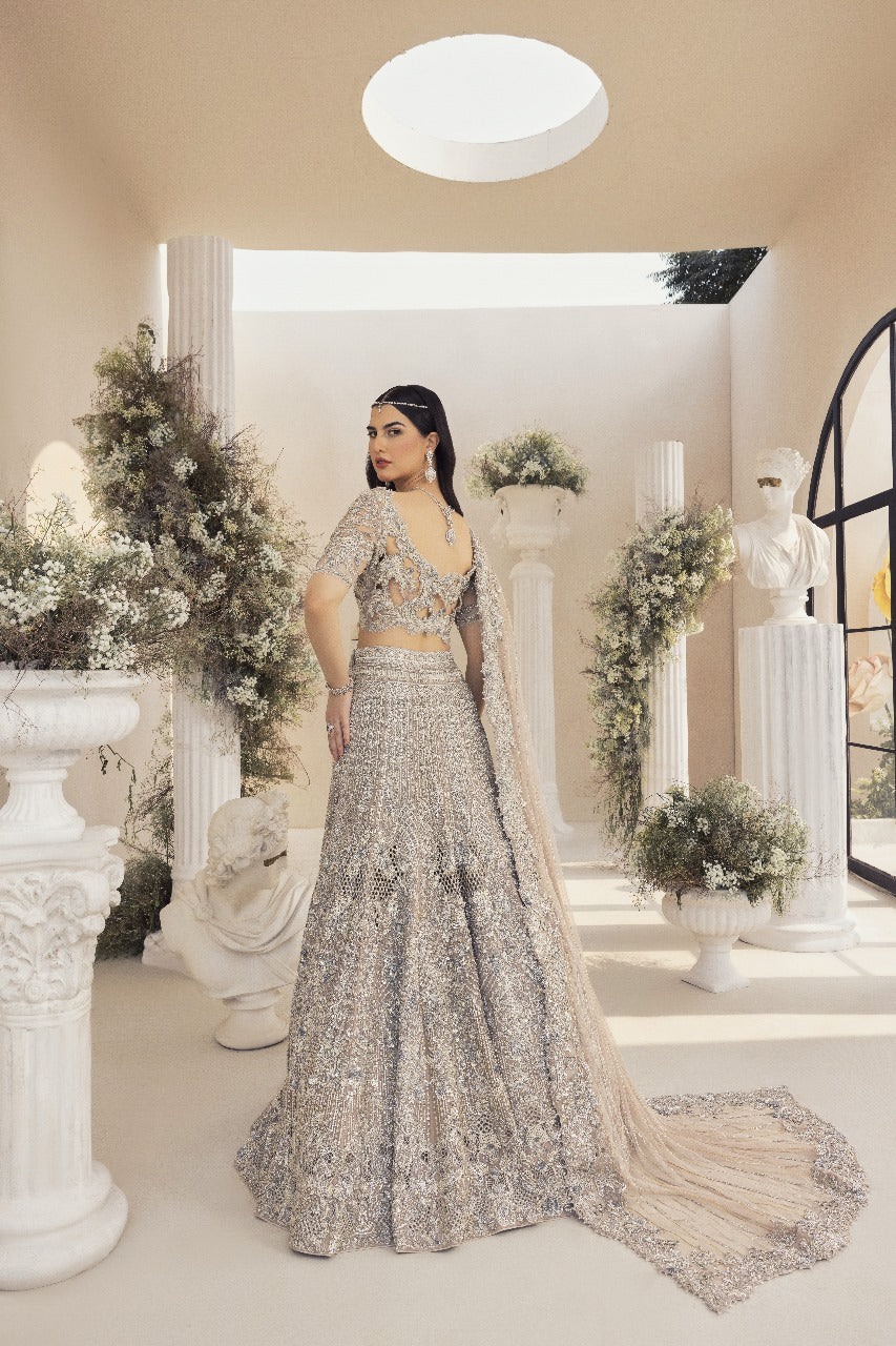 Pakistani Bridal Wedding Dress in Lehenga Choli Style Online