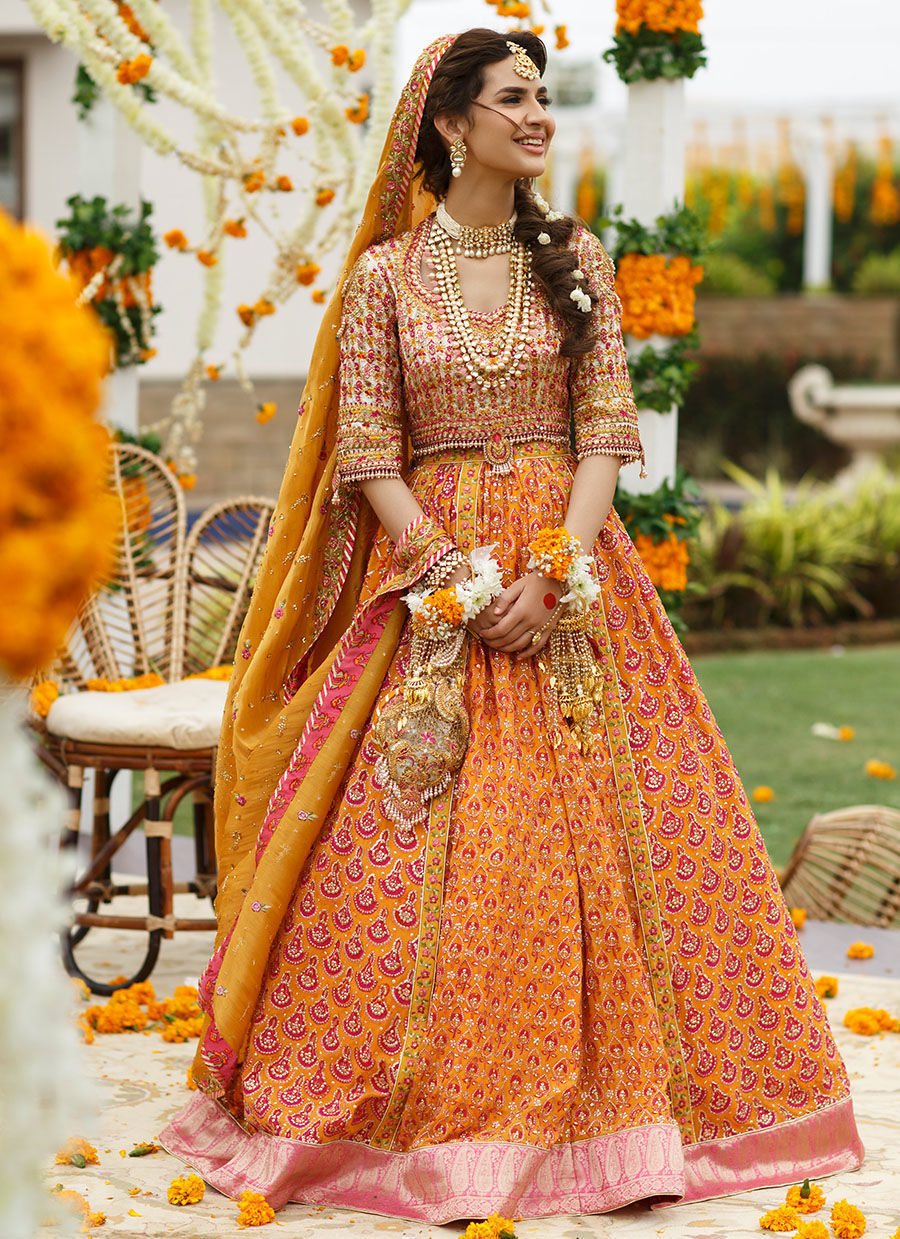 Pakistani Dress Embellished  Lehenga Choli