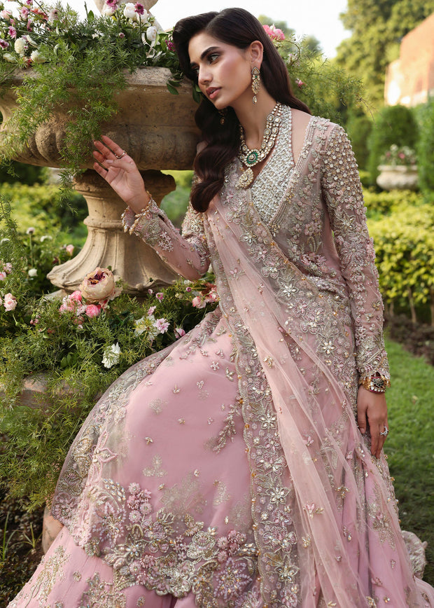 Pakistani Bridal Walima Dress in Lehenga Kameez Style – Nameera by Farooq