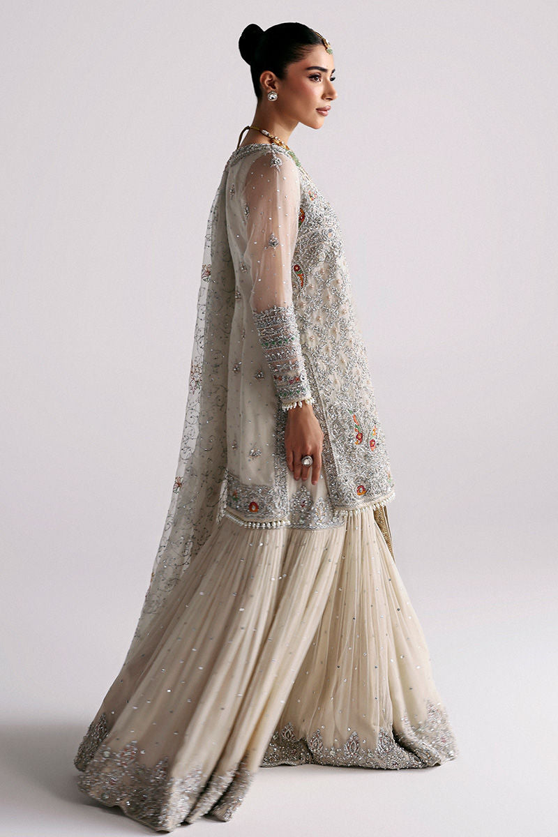 Elegant Pakistani Bridal Gharara Dress for Weddings
