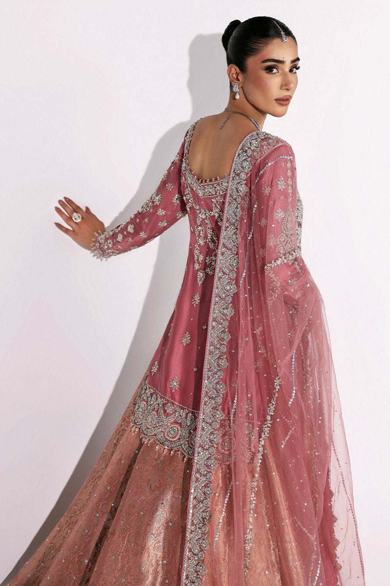 Stunning Pakistani Bridal Lehenga Shirt for Weddings
