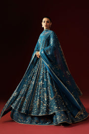 Pakistani Wedding Dress in Elegant Maxi Dupatta Style Online