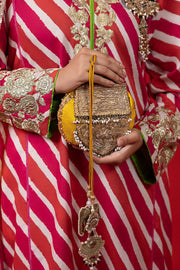 Pink White Gharara Kameez for Pakistani Wedding Dresses 2023