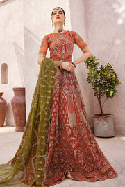 Pishwas Frock and Trouser Style Pakistani Wedding Dress