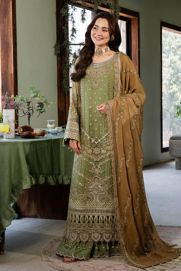 pistachio green pakistani dress Traditional Pakistani Dress In Pistachio Color Online 2021 SMALL