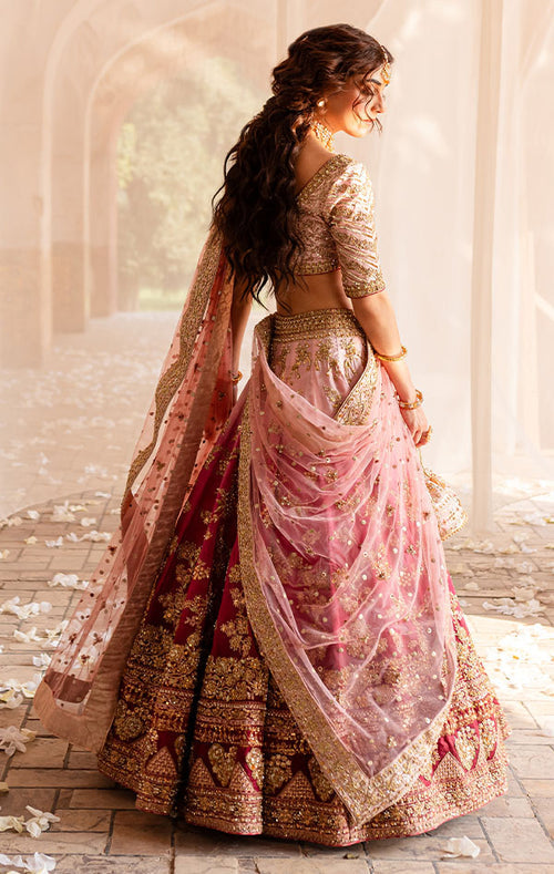 Elegant Bridal Lehenga Choli for Stunning Pakistani Weddings