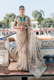 Premium Embellished Bridal Saree Dress for Wedding