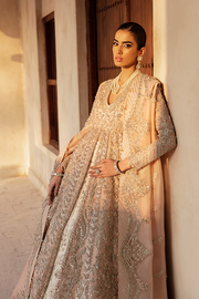 Premium Embellished Lehenga Gown Style Pakistani Bridal Dress