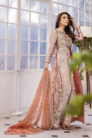 Premium Embroidered Pishwas Dupatta Pakistani Wedding Dress