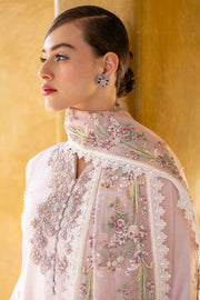 Premium Heavenly Embroidered Pink Pakistani Salwar Kameez Dupatta