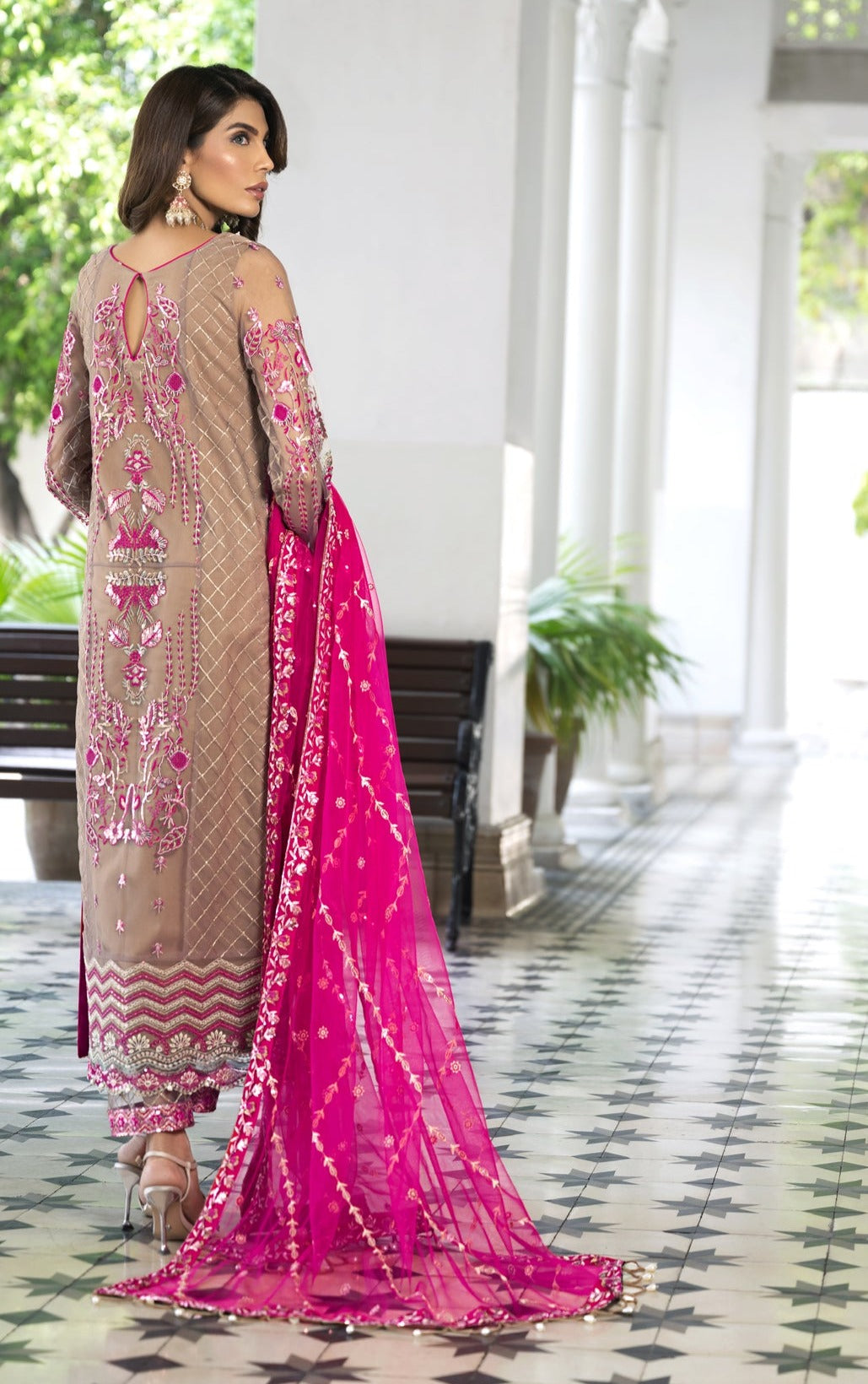 Premium Kameez Trouser Dupatta Pakistani Wedding Dress Online