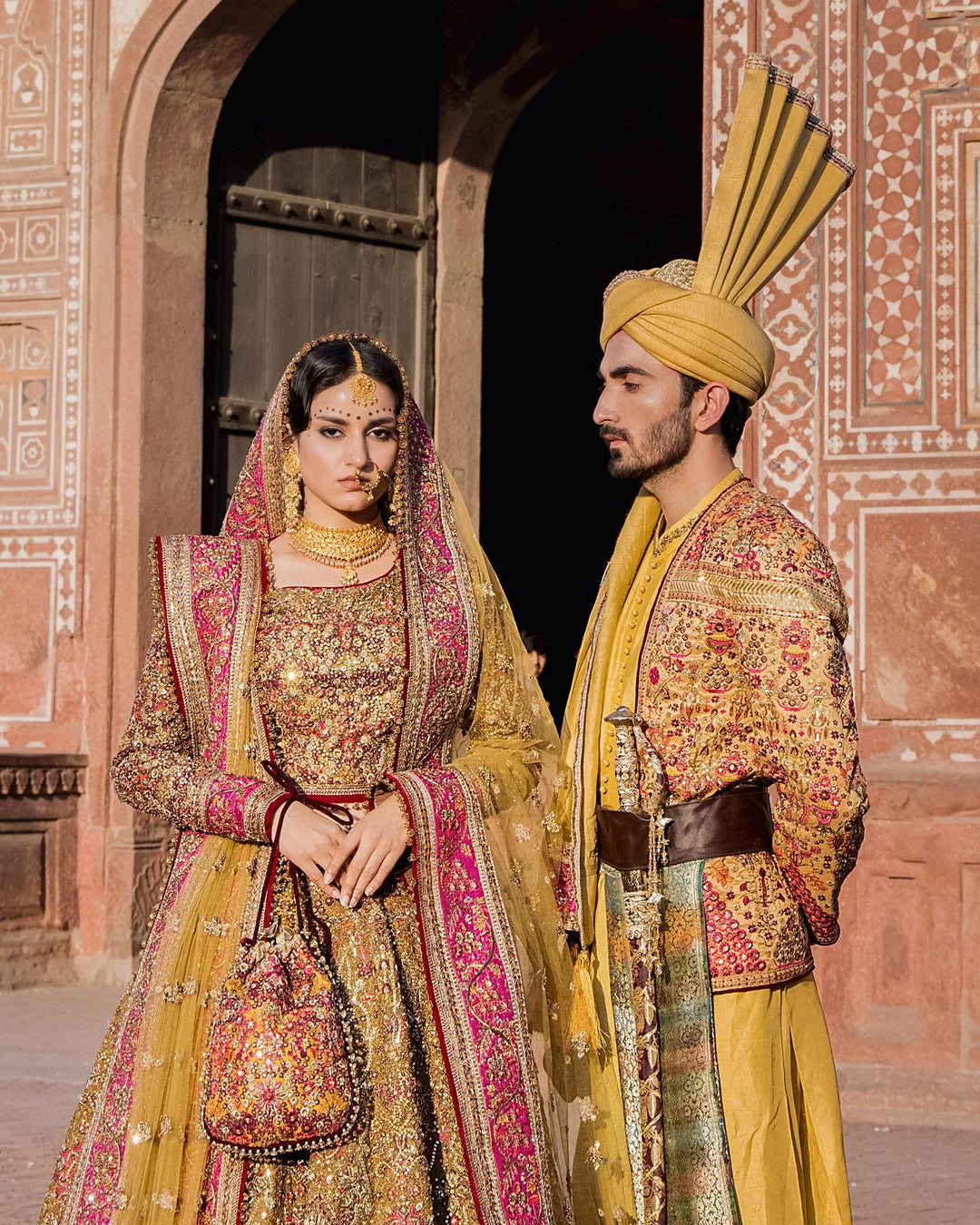 Premium Lehenga Choli Dupatta Pakistani Bridal Dress Online