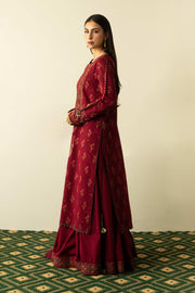 Premium Maroon Pakistani Embroidered Salwar Kameez For Party Dress