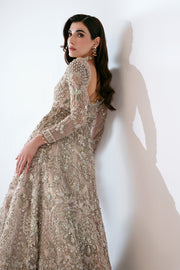 Premium Pakistani Bridal Dress in Pink Pishwas Lehenga Style