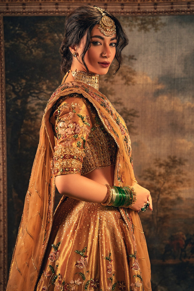 Premium Pakistani Bridal Lehenga Choli Dupatta Wedding Dress
