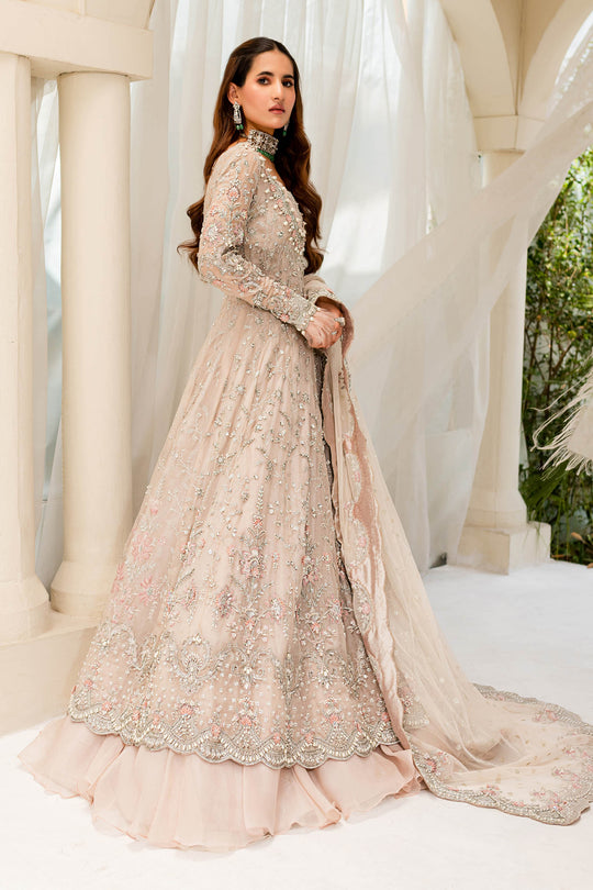 Premium Pakistani Long Gown and Bridal Lehenga in Pastel Color