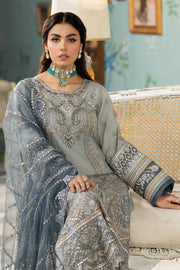 Premium Pakistani Party Dress in Organza Kameez Trouser Style