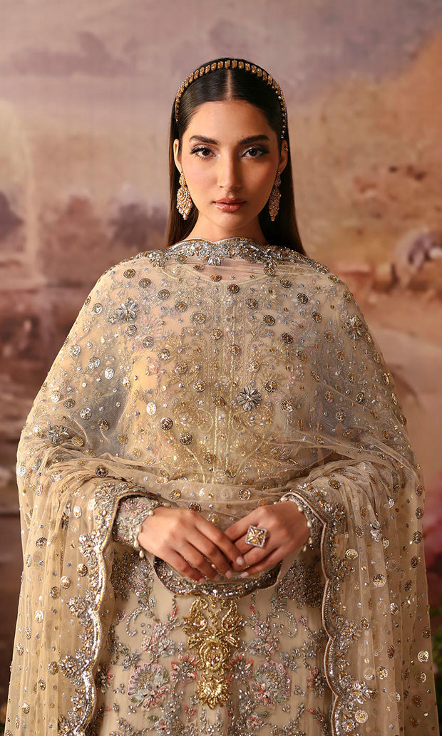 Premium Pakistani Wedding Dress in Kameez Trouser Dupatta Style