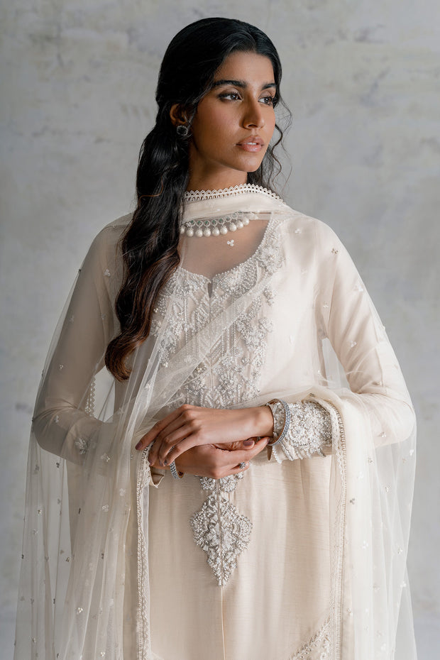 Premium Raw Silk Sharara Kameez Pakistani Wedding Dress Online