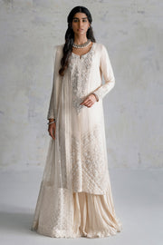 Premium Raw Silk Sharara Kameez Pakistani Wedding Dress
