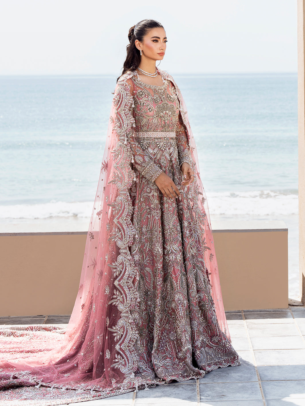 Maxi Pakistani Bridal Dress for Elegant Weddings