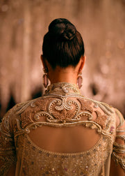 Premium Indian Bridal Dress in Lehenga Choli and Cape Style