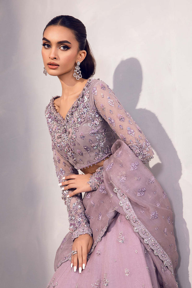 Premium Pakistani Bridal Outfit in Premium Lehenga Saree Style
