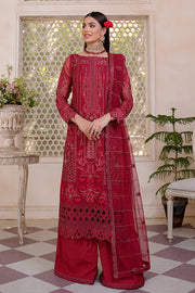 Red Pakistani Embroidered  Salwar Kameez with Dupatta 2023