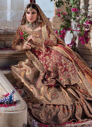 Red Bridal Lehenga Pakistani Bridal Dress