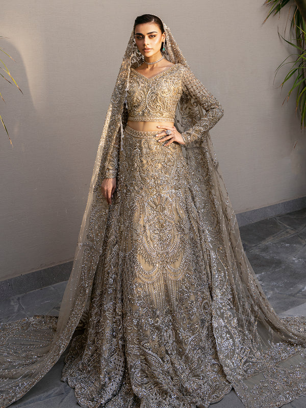 Majestic Pakistani Bridal Lehenga Choli for Weddings