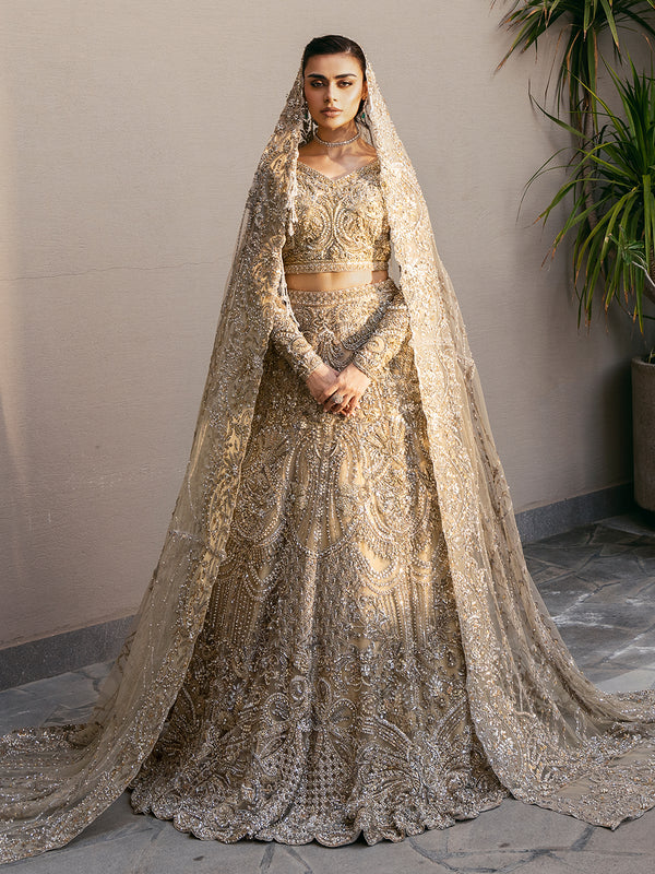 Majestic Pakistani Bridal Lehenga Choli for Weddings