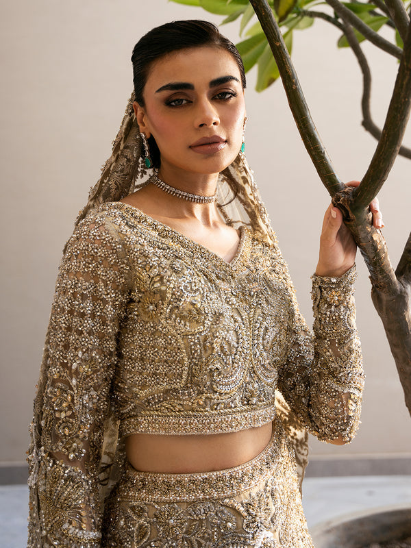 Majestic Pakistani Bridal Lehenga Choli for Weddings