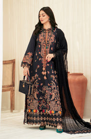 Rich Mystique Embroidered Pakistani Salwar Kameez with Dupatta