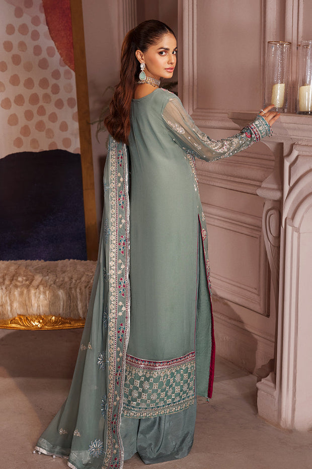 Royal Angrakha Style Kameez Sharara Pakistani Wedding Dress