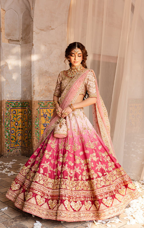 Elegant Bridal Lehenga Choli for Stunning Pakistani Weddings