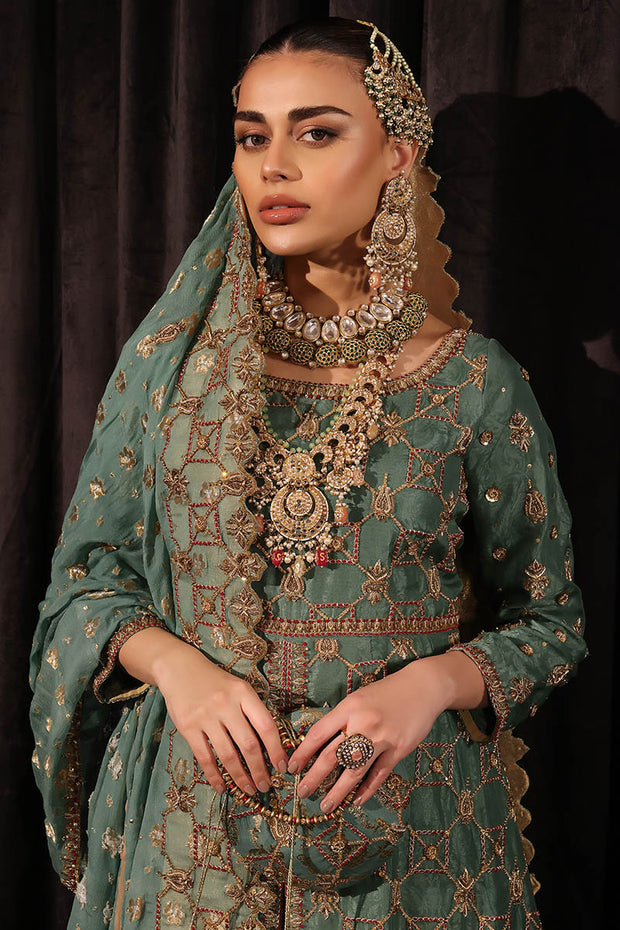 Royal Bridal Lehenga with Kameez and Dupatta Wedding Dress