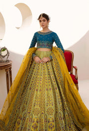 Royal Premium Indian Wedding Lehenga Choli and Dupatta Dress