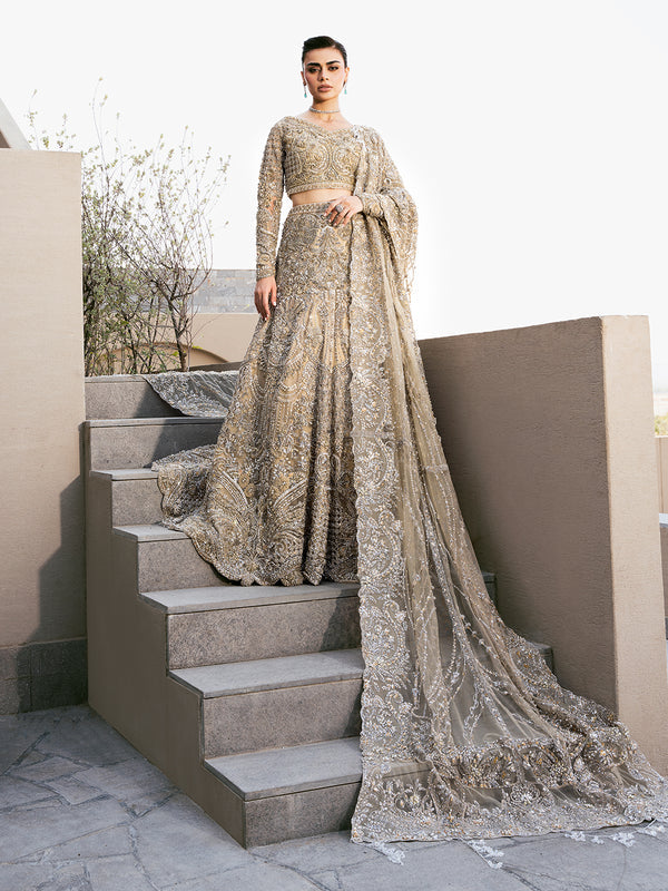 Majestic Pakistani Bridal Lehenga Choli for Weddings